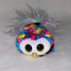 Goldie Owl Fuzzee Tail Plush Doll Stuffed Animal Soft Plushie Kid Toy Rainbow